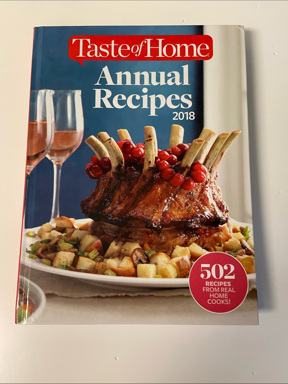 Taste of Home Hard Cover Cookbook